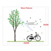 Tree and Bicycle Wall Sticker